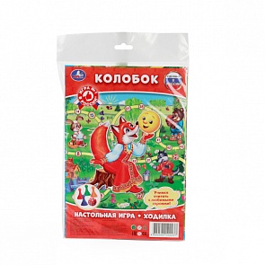 Настольная игра-ходилка - Колобок (Умка, 4690590102237sim)